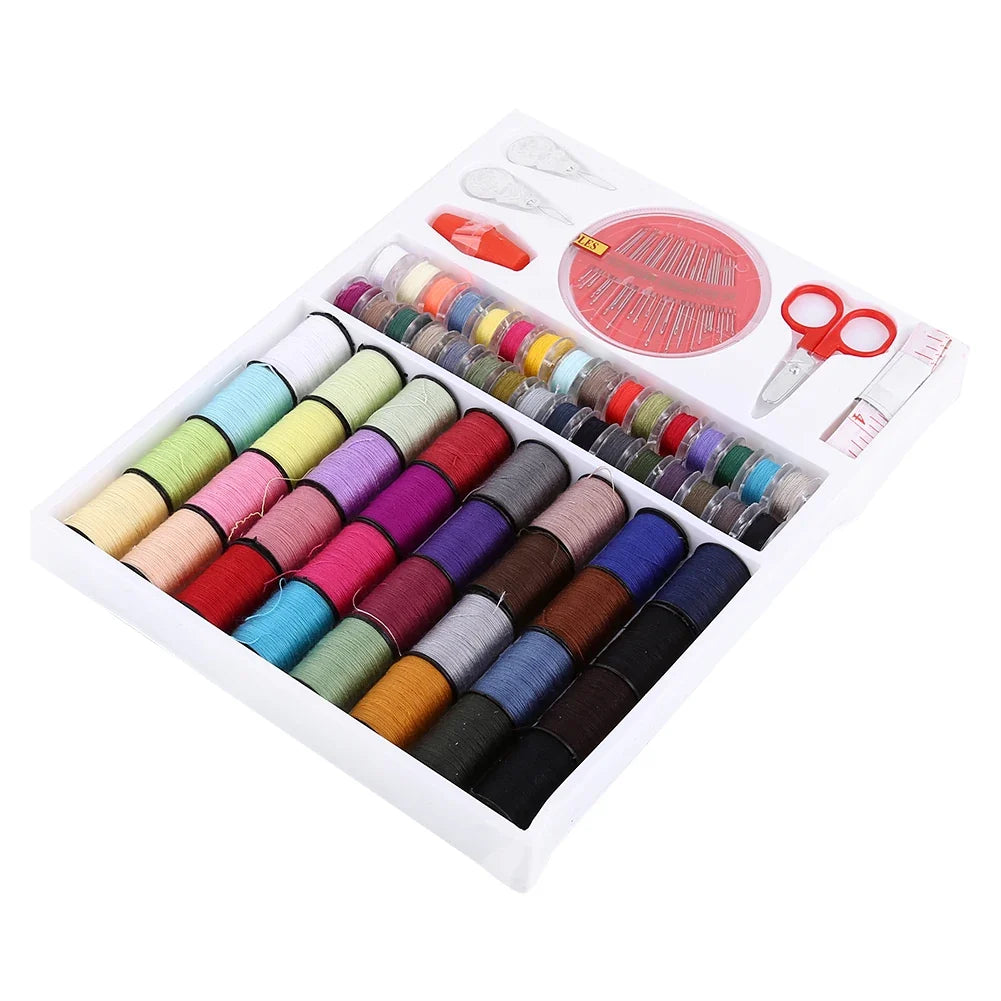 Sewing 64 Thread Spools Storage Case Light Weight Dress Making Crafts