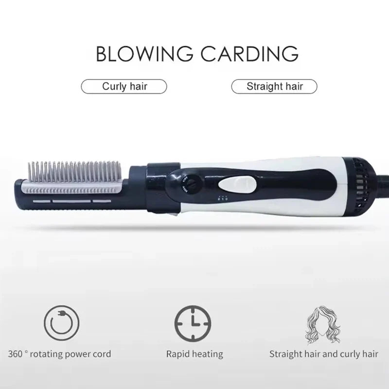 4-in-1 Hot Air Brush Hair Dryer Volumizer & Styler for Women