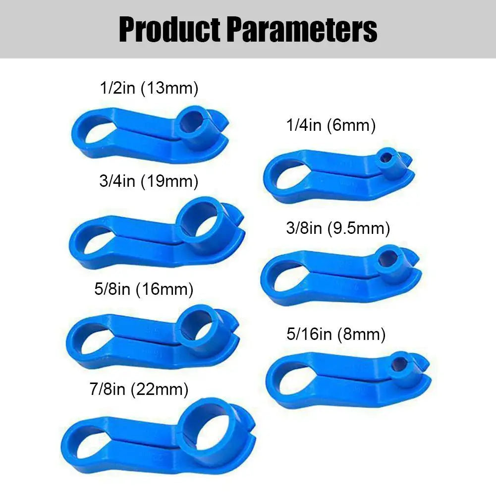 7-Piece Fuel Line & A/C Pipe Quick Disconnect Tool Set