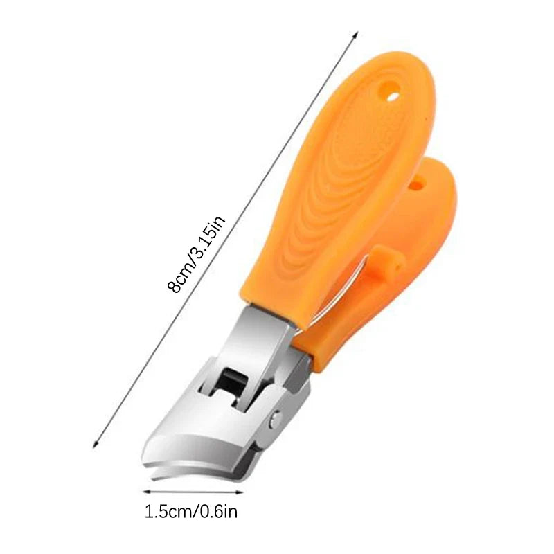 Large Jaw Stainless Steel Nail Clipper for Thick Nails