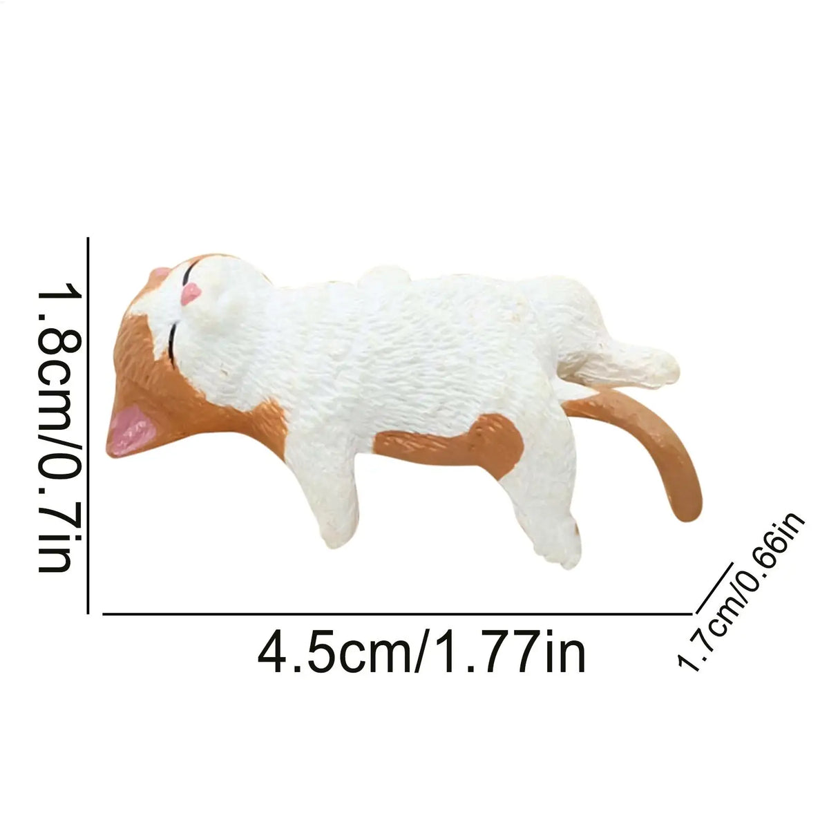 Miniature Cat Figurines – Kitten Desktop Decor Statues PVC