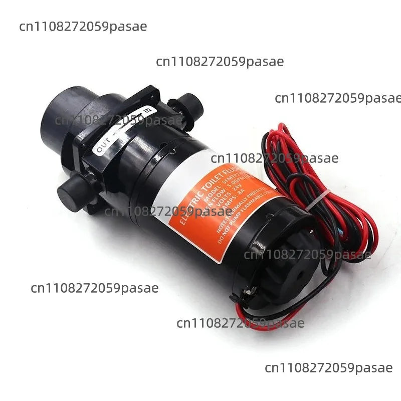 12V Horizontal Macerator Sewage Flush Pump – 18.9LPM Flow