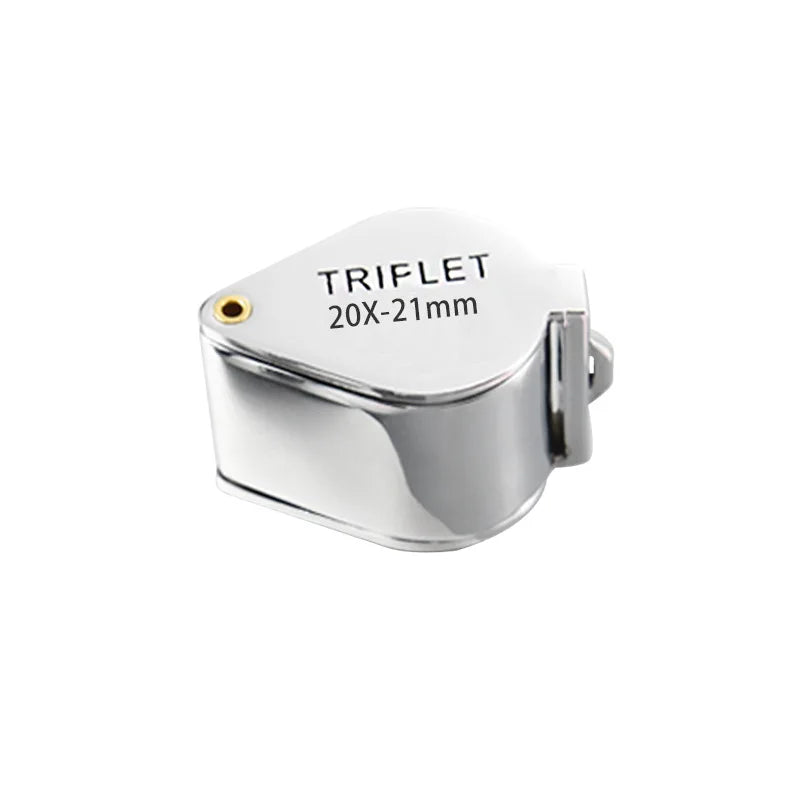 Folding Jeweler's Loupe 10X 15X 20X 30X Magnifying Glass