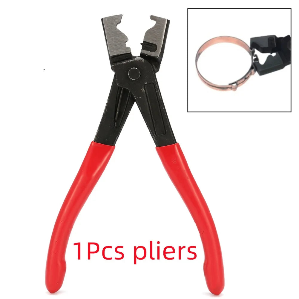 130-Pc Stainless Steel Hose Clamps & Crimping Pliers Kit