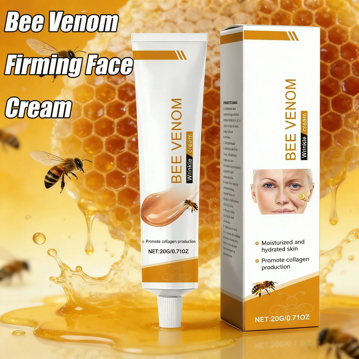 Eelhoe Bee Venom Face Cream – Firming, Lifting & Hydration