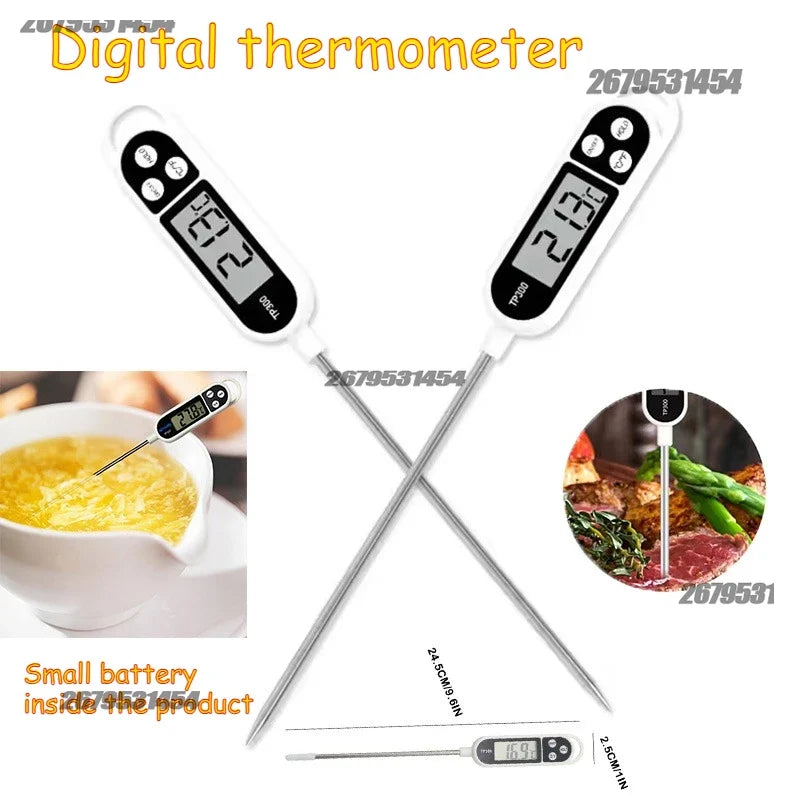Digital Probe Meat Thermometer – Kitchen, BBQ & Baking