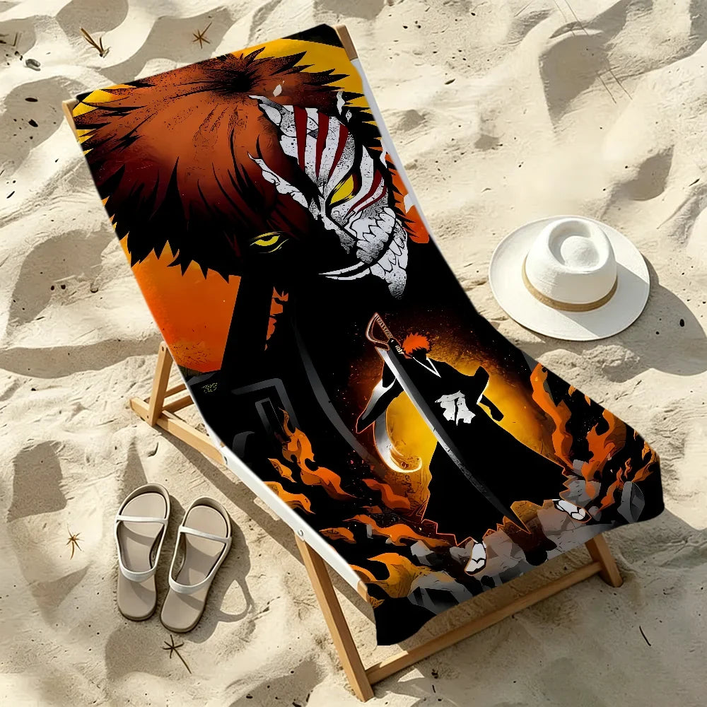 Bleach Ichigo Anime Beach Towel – Quick Dry Soft Multi-Size