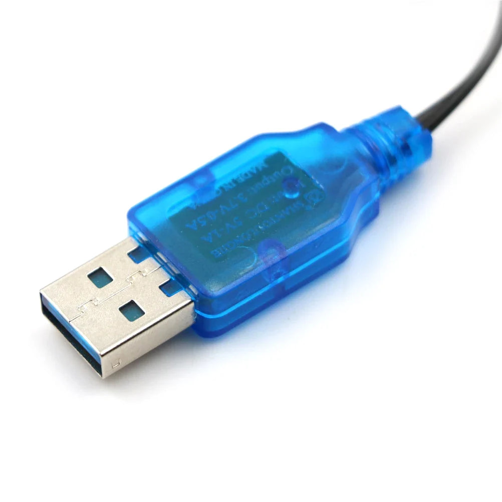 3.7V USB Charger Cable for RC Car & Helicopter – 0.5m