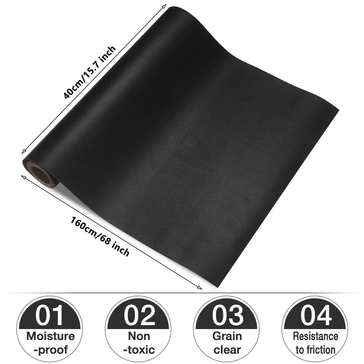 Self-Adhesive Leather Repair Patch Tape – Sofa, Car Seat & Bag