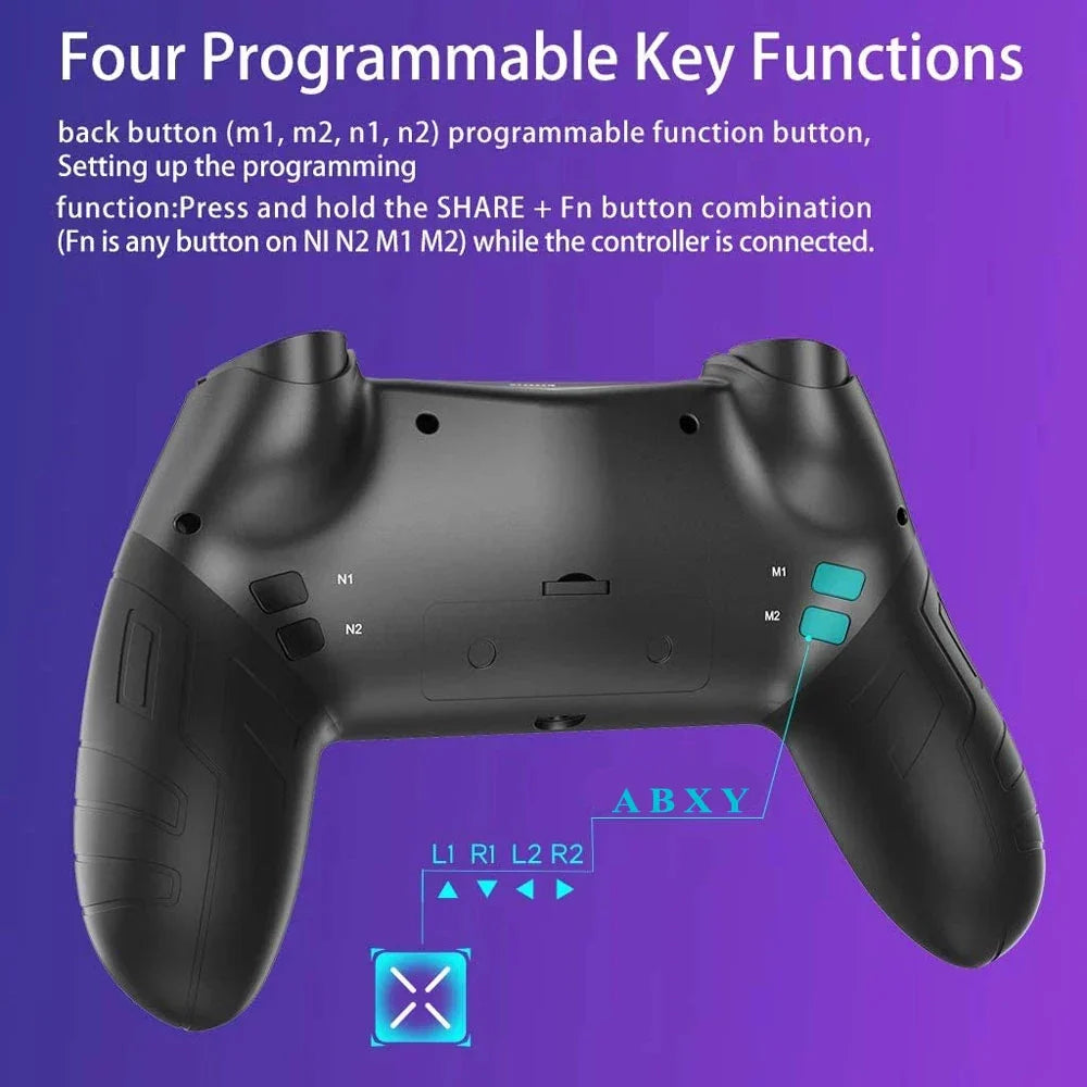Wireless Bluetooth Gamepad for PS4, PS3, PC & Android | AyeBeau