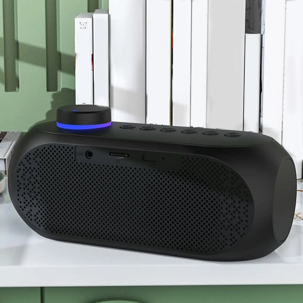 Smart Alarm Clock with Bluetooth Speaker & LED Night Light