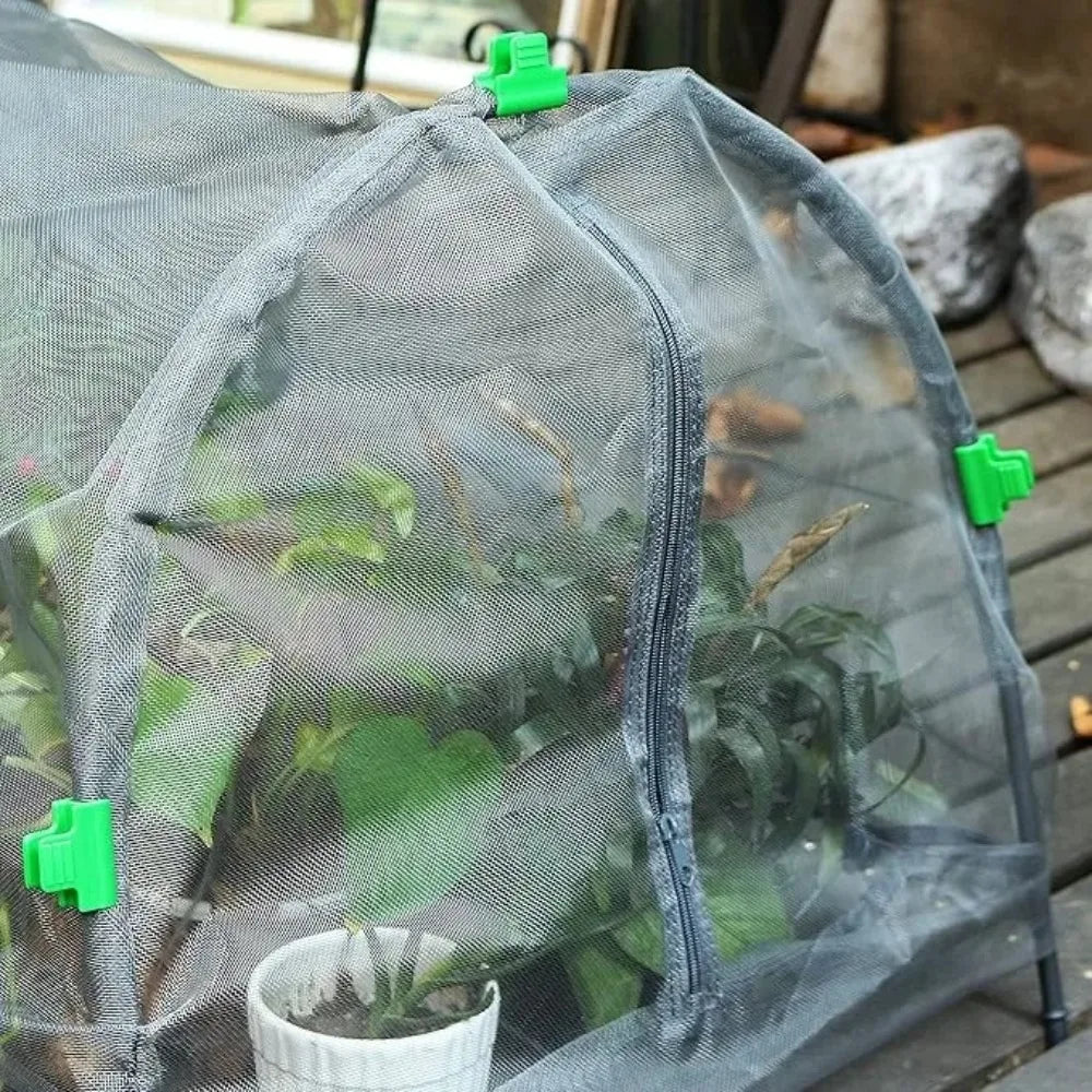 20-Pack 6mm Greenhouse Film Clips – Windproof Shade Net Clamps
