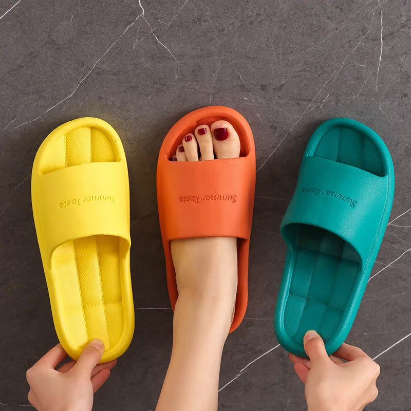Non-Slip EVA Shower Slides | Unisex Indoor Pool Sandals
