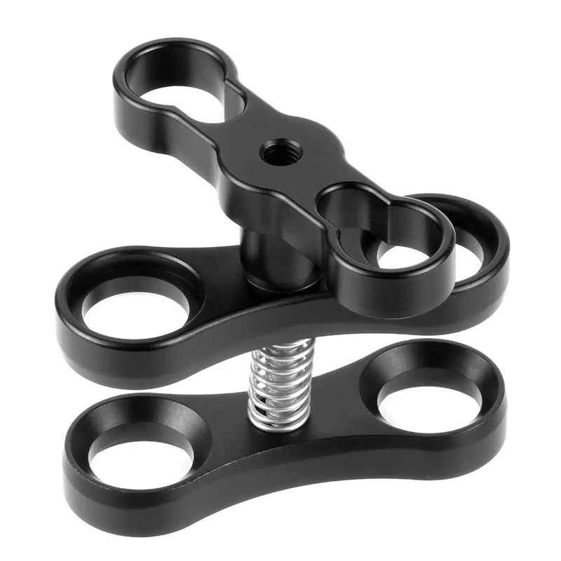 Underwater Ball Head Arm Clip Bracket for GoPro, DJI & SLR