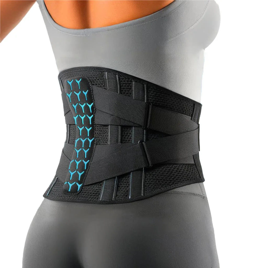 Breathable Adjustable Lumbar Support Back Brace | Waist Brace