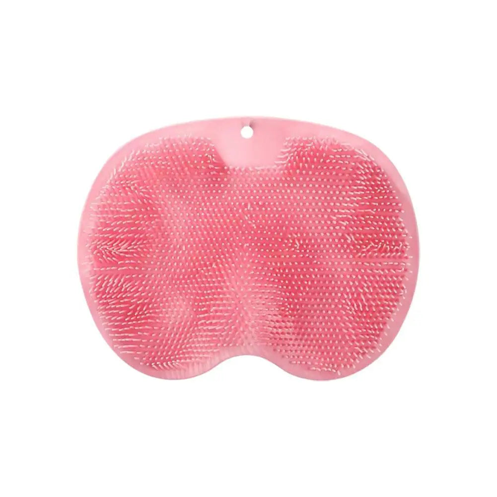 Non-Slip Shower Foot Scrubber Mat with Massage Bristles