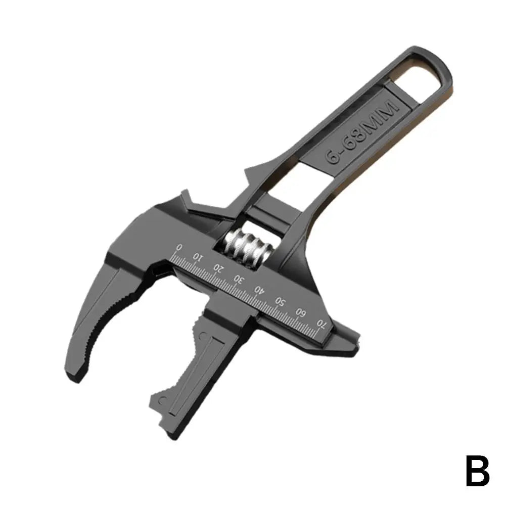 Adjustable Pipe Wrench 6-68mm | Aluminum Alloy Spanner Tool