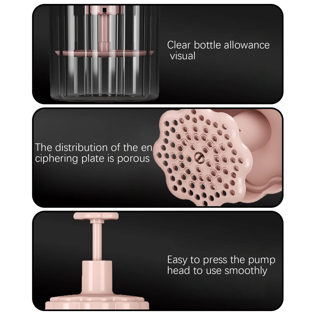 Portable Manual Foam Maker Cup | Face & Body Wash Foamer