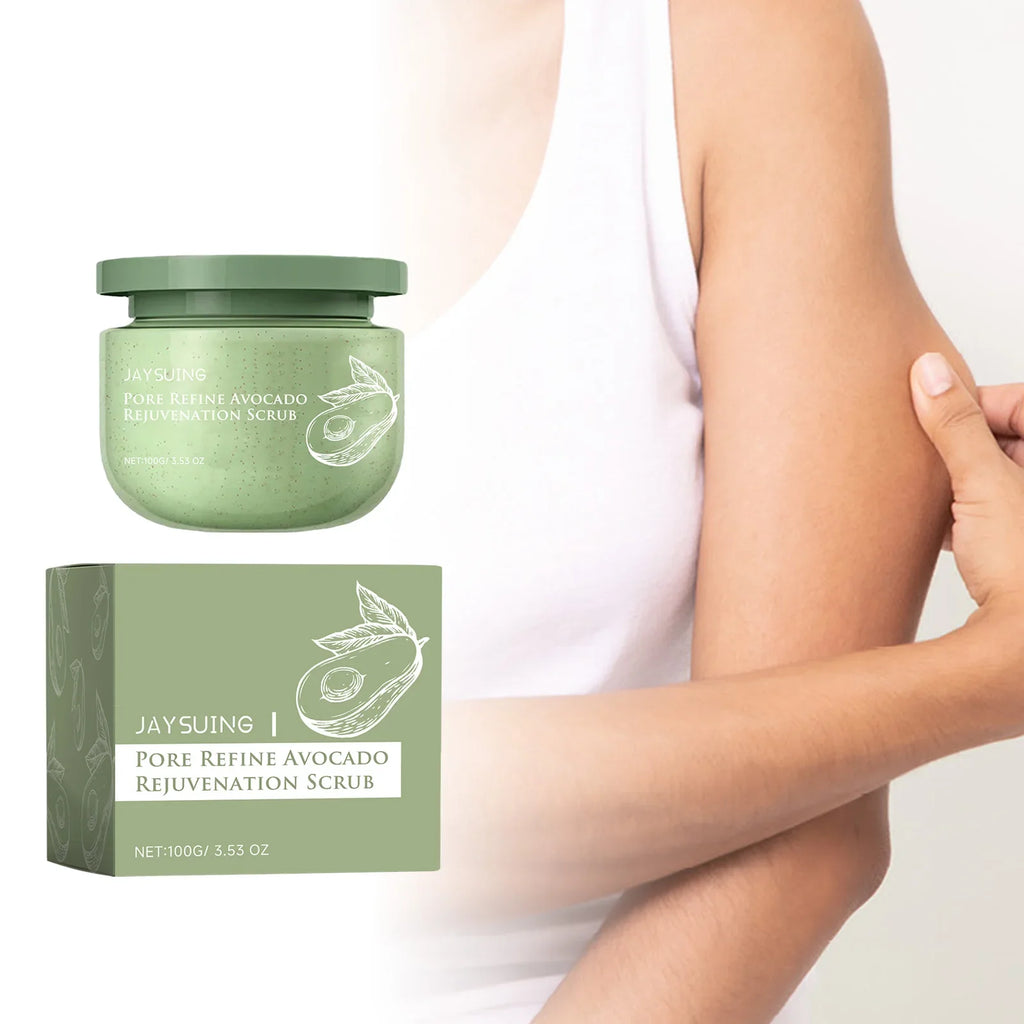Avocado Body Scrub – Exfoliate, Brighten & Smooth Skin 100g