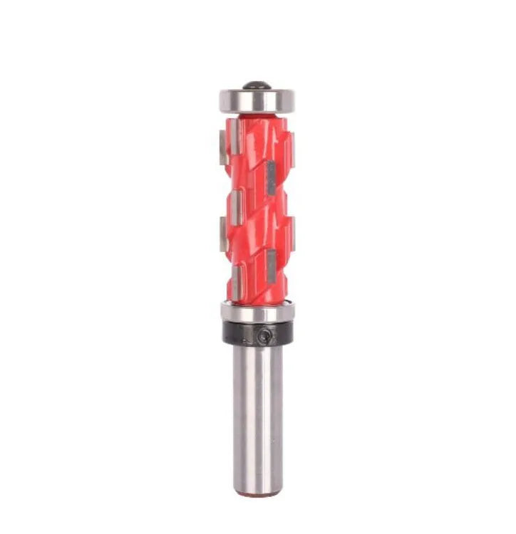 12mm 1/2" Spiral Router Bit with Bearing – Wood Trimming Cutter