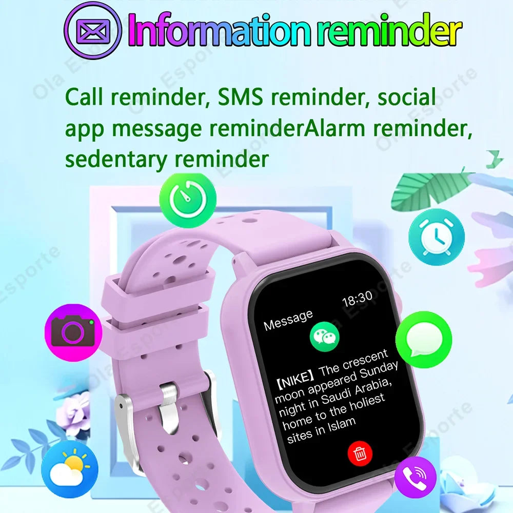 Smartwatch Men Women Wristwatch Smart Watch Message Fitness Monitor
