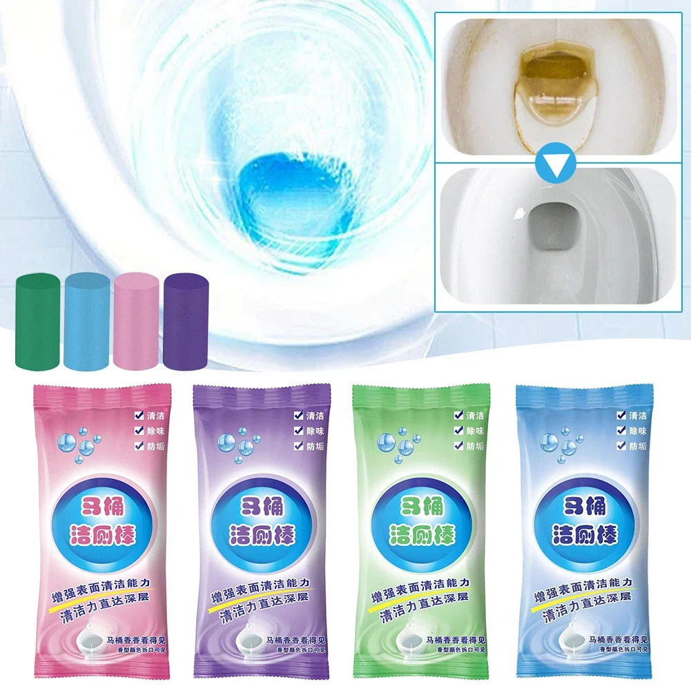 Automatic Toilet Cleaner Gel Sticks – Long-Lasting Bowl Freshener