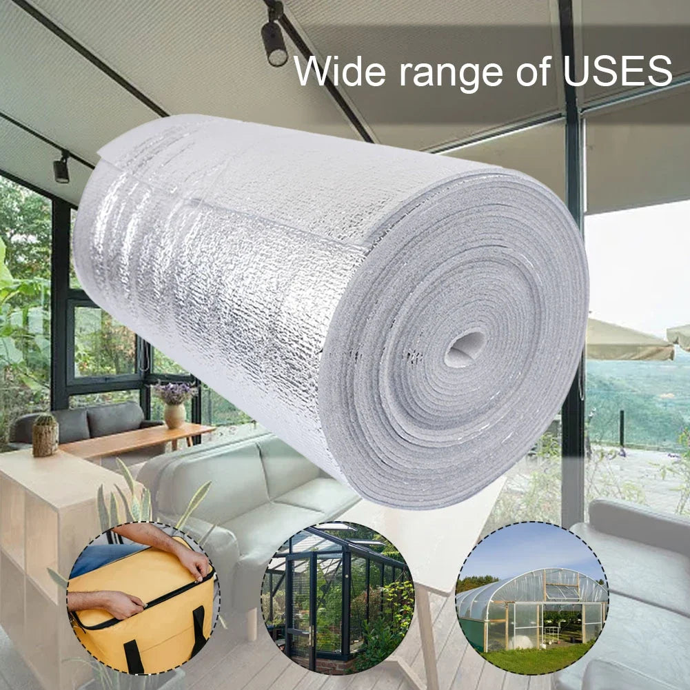 PET Aluminum Foil Radiator Reflective Thermal Insulation Film Roll