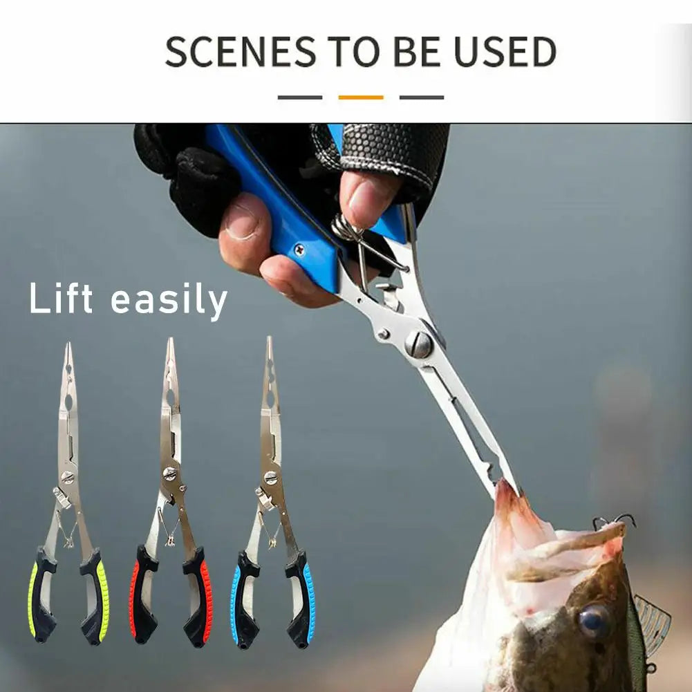 Multi-Function Fishing Pliers – Ergonomic Anti-Slip Steel