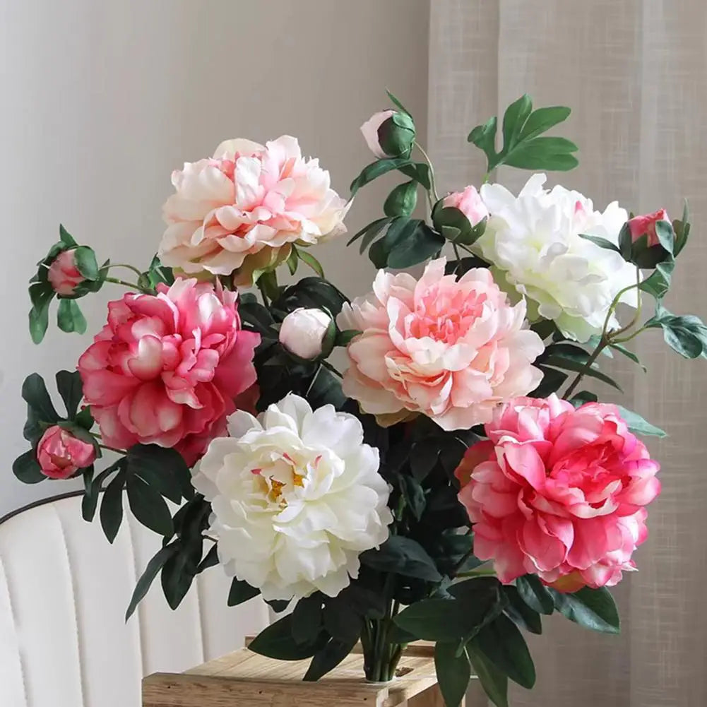 Artificial Ranunculus Silk Flower Stem | Wedding & Home Decor
