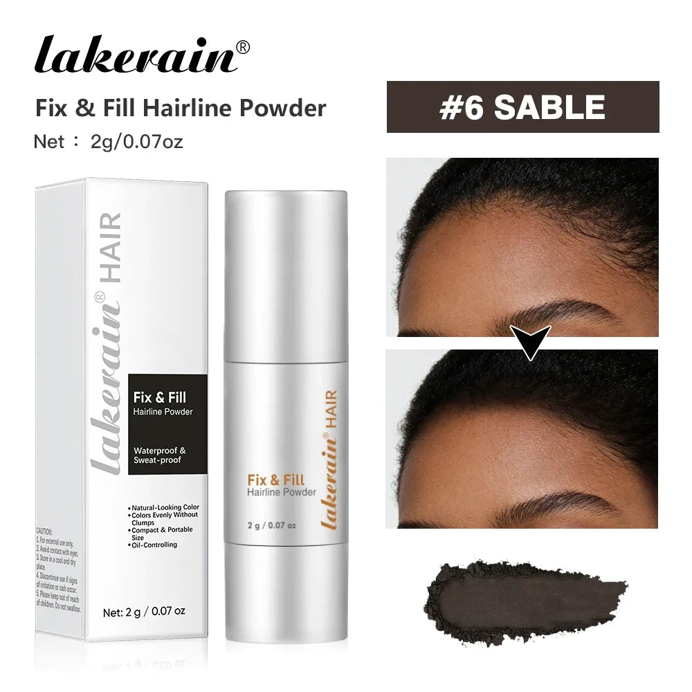 Lakerain Waterproof Hairline Powder | Natural Color Fill