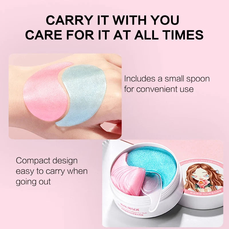 Cherry Blossom & Collagen Under Eye Patches – 30 Pairs