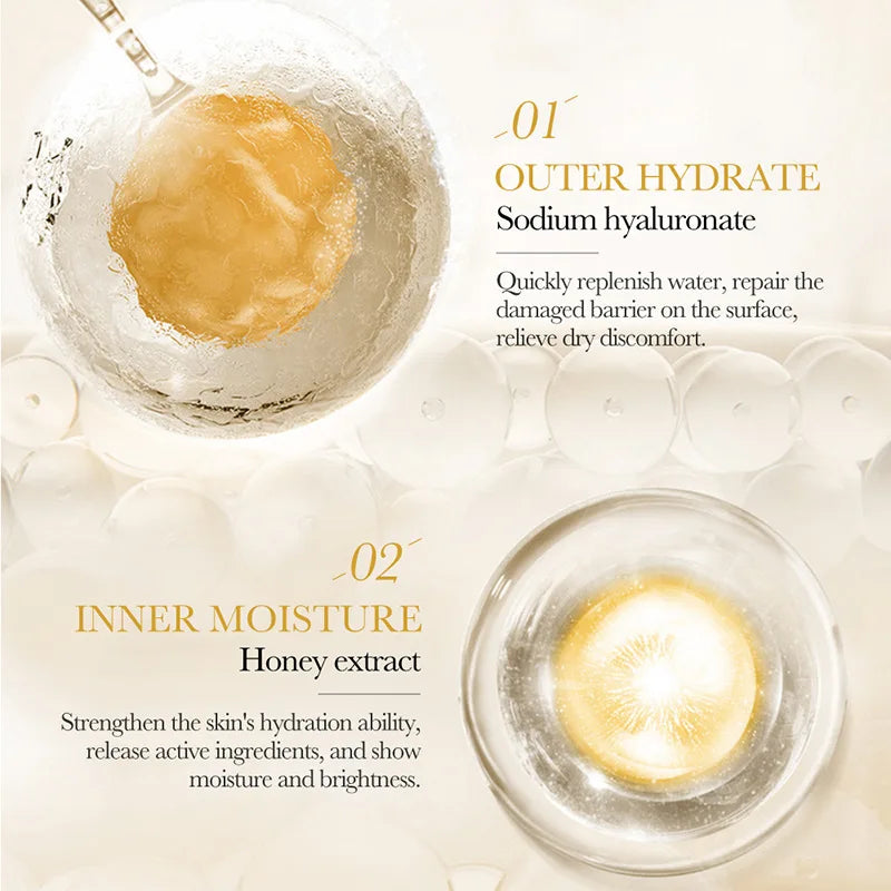 BIOAQUA Snail Face Mask 10-Pack – Hydrating & Brightening