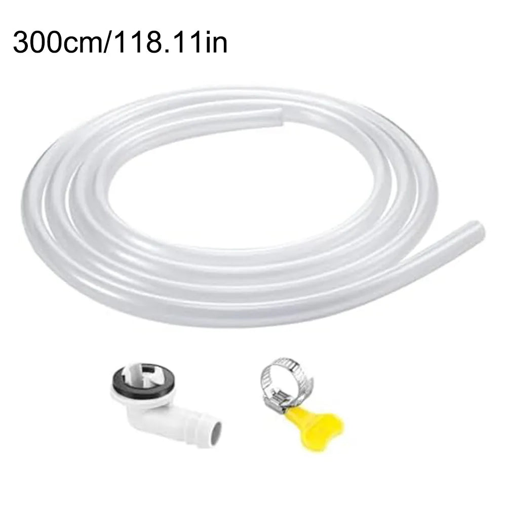 AC Drain Pipe Connector Set – Condensate Hose Kit for AC Units