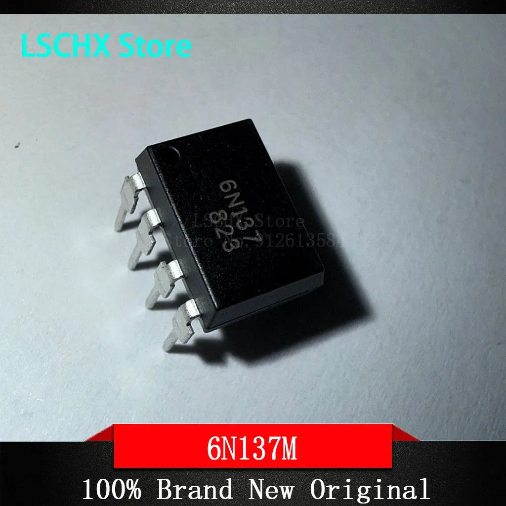 10pcs 6N137 Logic Output Optocoupler – DIP & SOP Variants