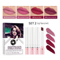 ibcccndc 4-Piece Matte Velvet Lipstick Set – Long-Lasting Lip Tint