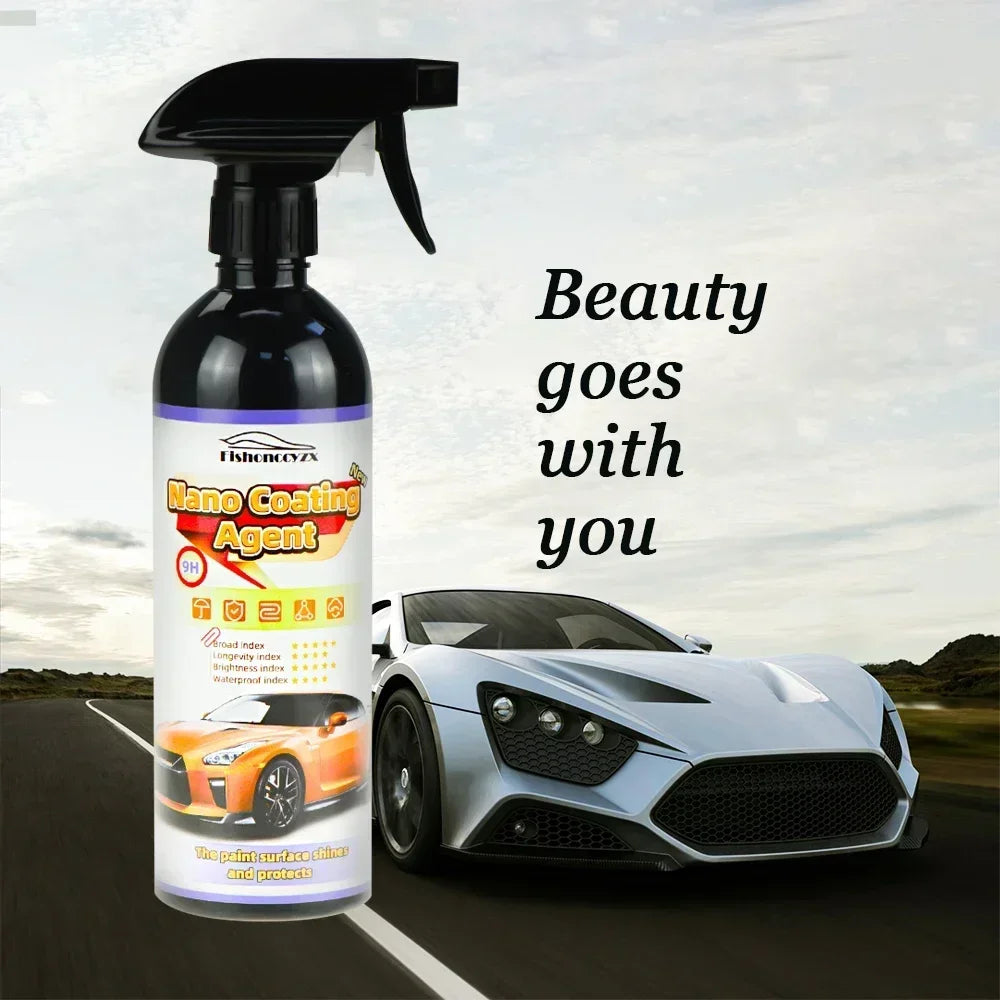 9H Hardness Car Detailing Ceramic Coating Products Nano Glass Plated
