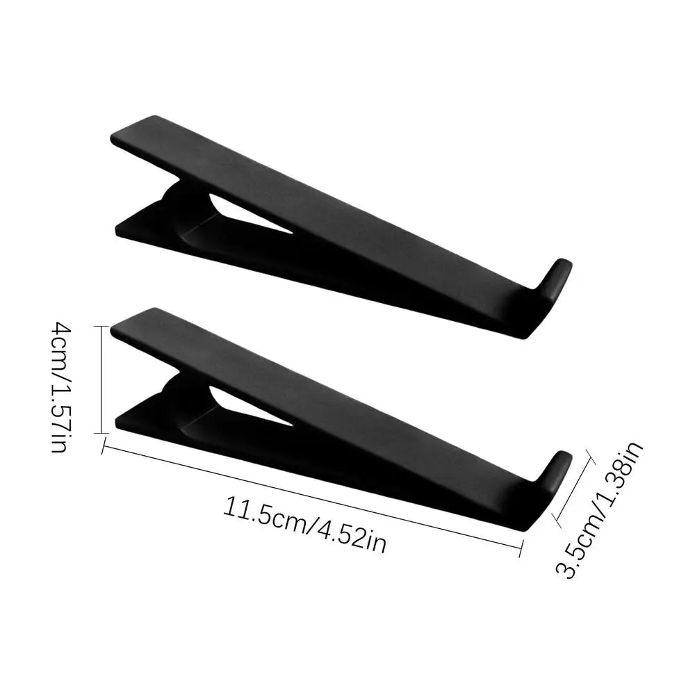 Ergonomic Non-Slip Keyboard Riser Tilt Stand – 2 Pack