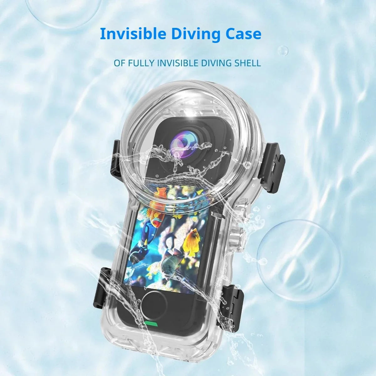 60m Waterproof Dive Housing for Insta360 X4 Air | Underwater Case
