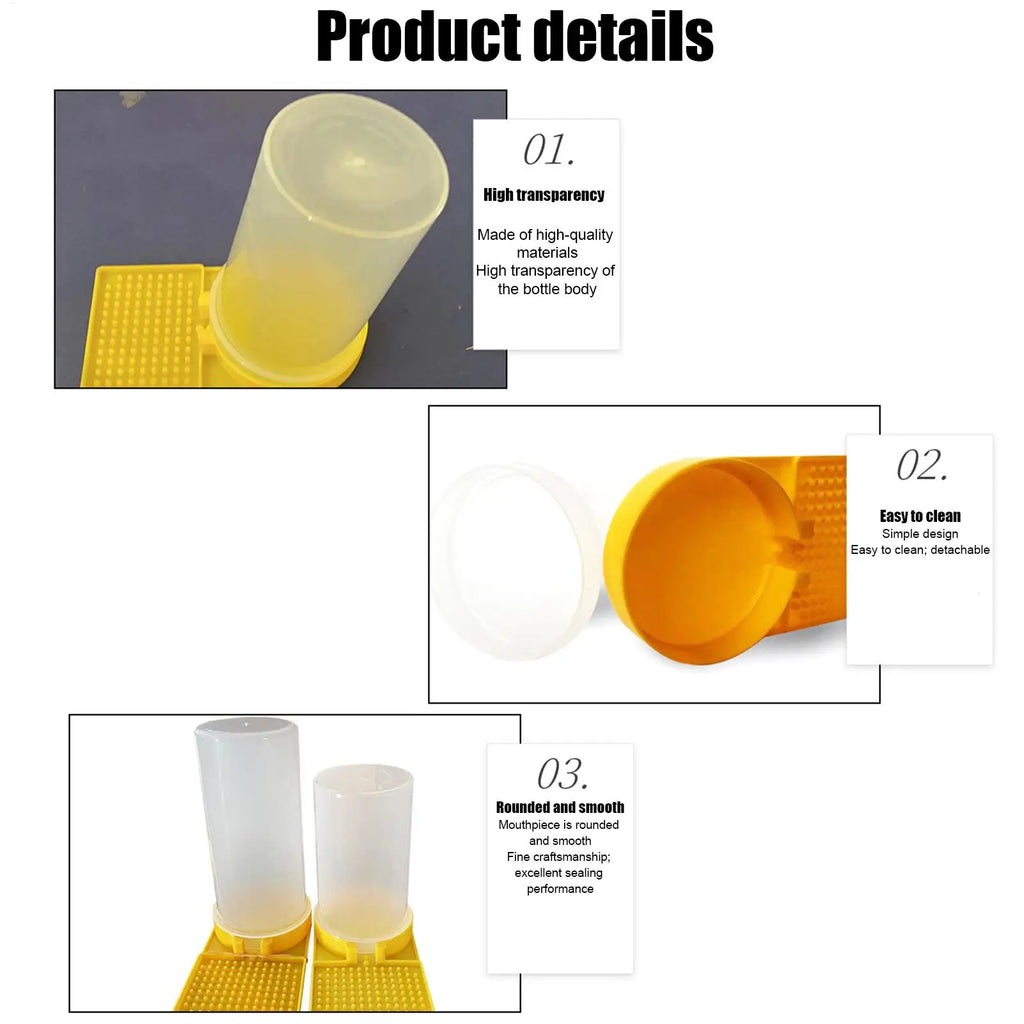 Leakproof Poultry Feeder Water Cup for Chicks, Quail & Chickens