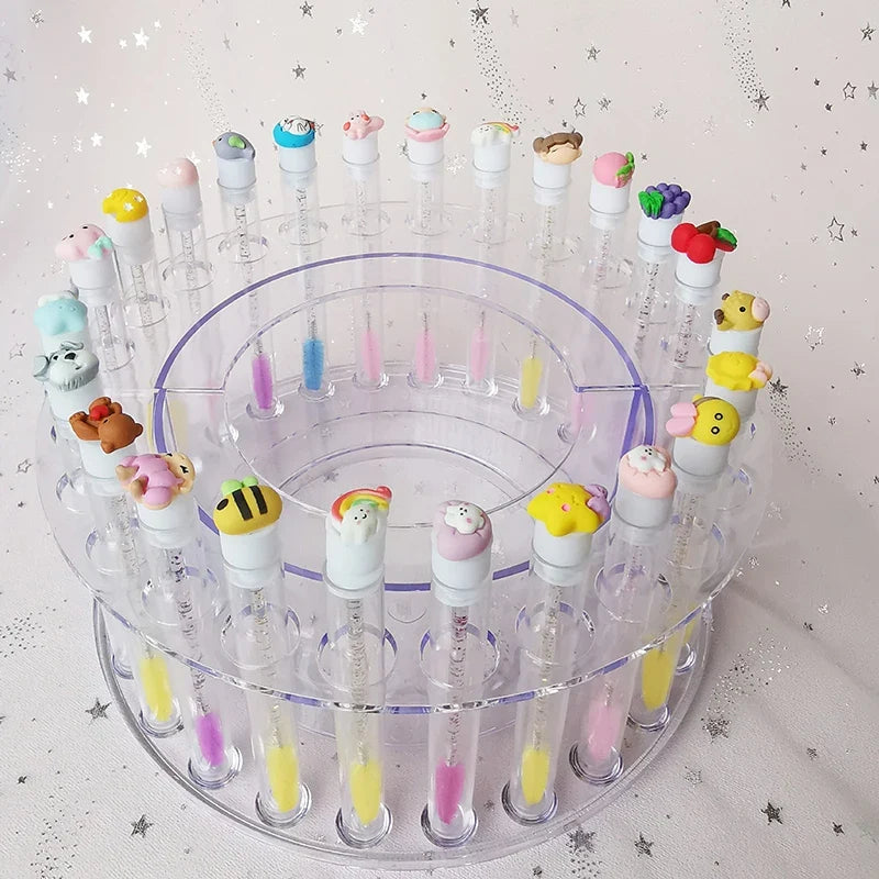 Acrylic Makeup Brush Holder & Organizer Stand | Beauty Storage