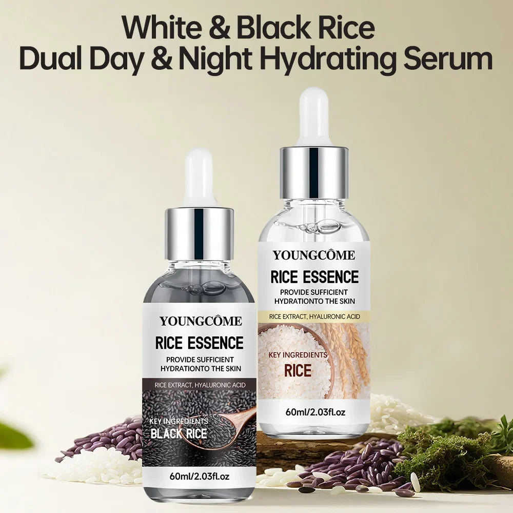 Rice Ampoule Duo Gentle Exfoliating Deep Hydrating Serum Radiant Skin