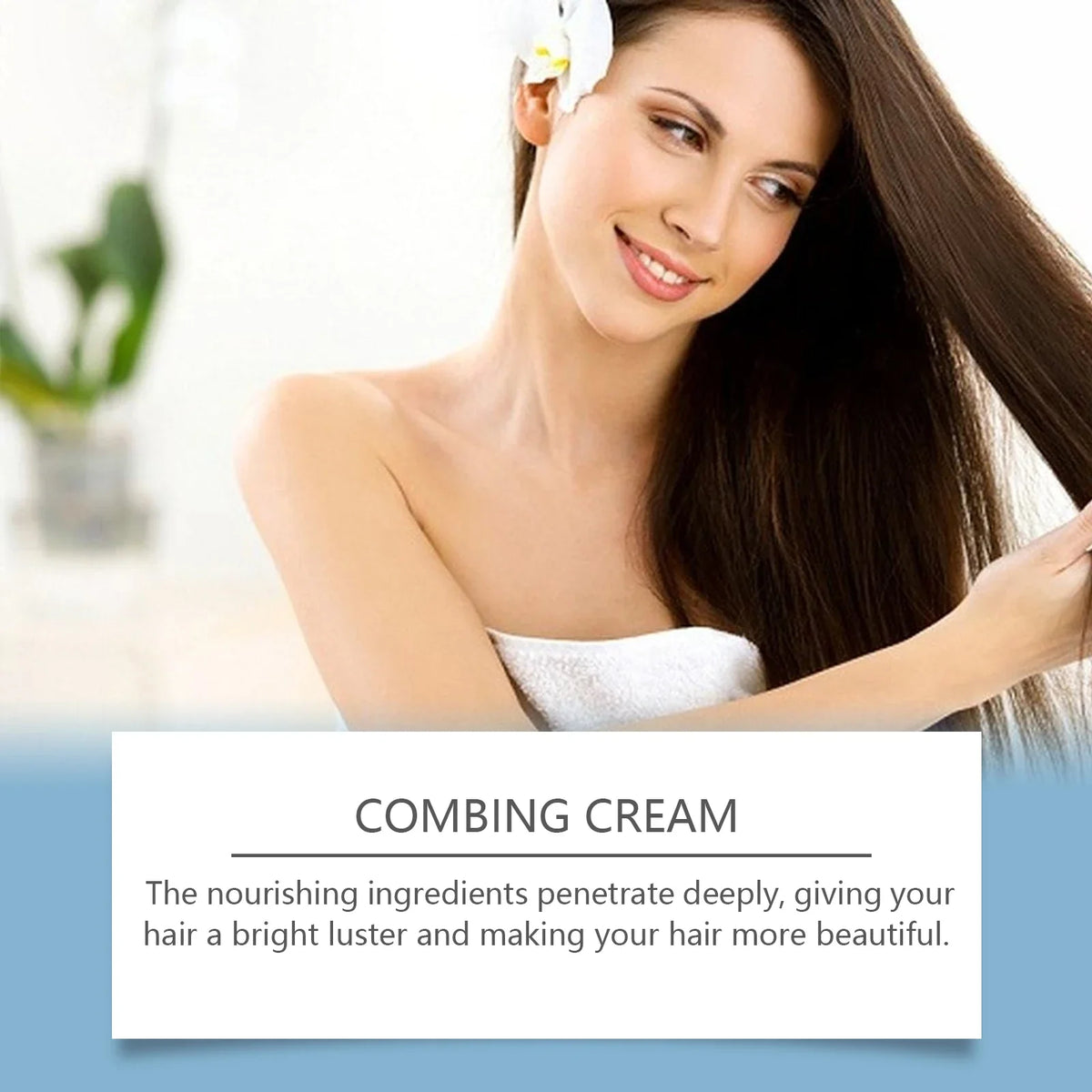 HOEGOA Combing Cream – Frizzy Curly Hair Repair Conditioner