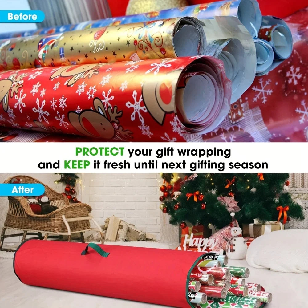 Under-Bed Wrapping Paper Storage Bag | Oxford Fabric Organizer