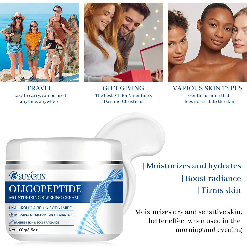 SUYARUN Oligopeptide Sleeping Cream – Night Moisturizer