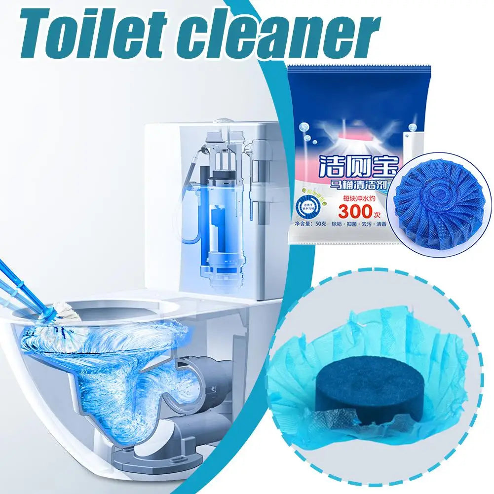 Automatic Toilet Bowl Cleaner Tablets – Descaling & Deodorizing