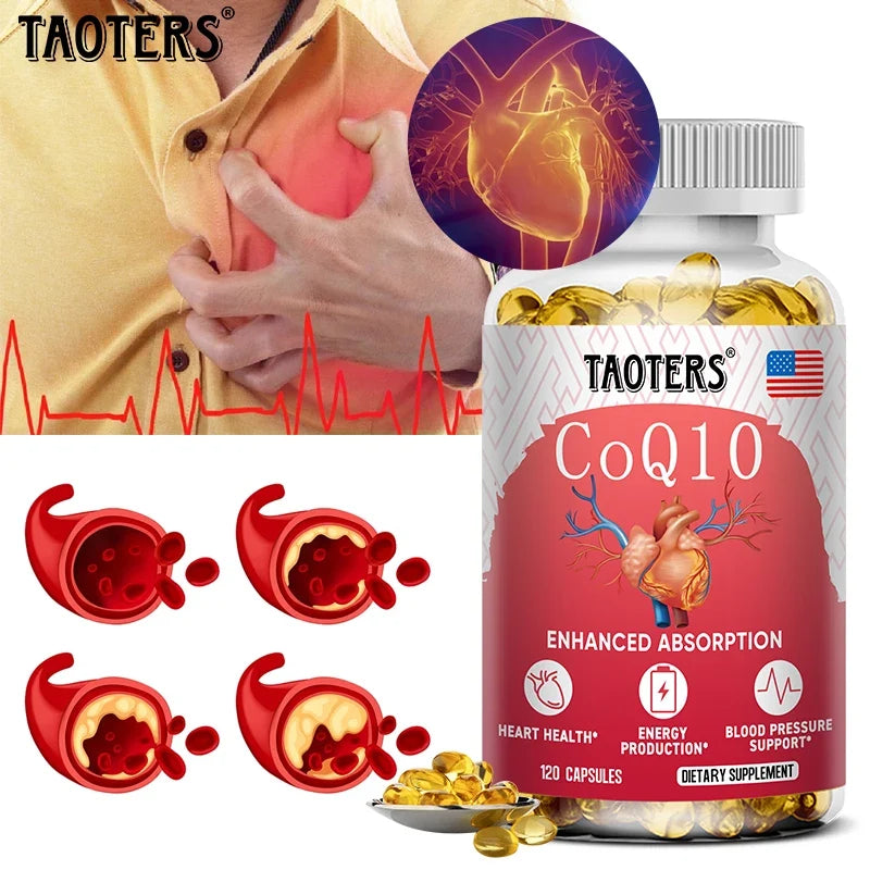 CoQ10 400mg Capsules – Antioxidant & Heart Energy Support