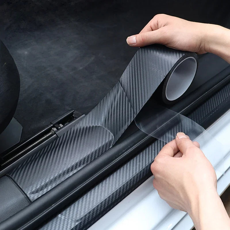 3D Carbon Fiber Car Nano Protective Tape – Waterproof Sticker