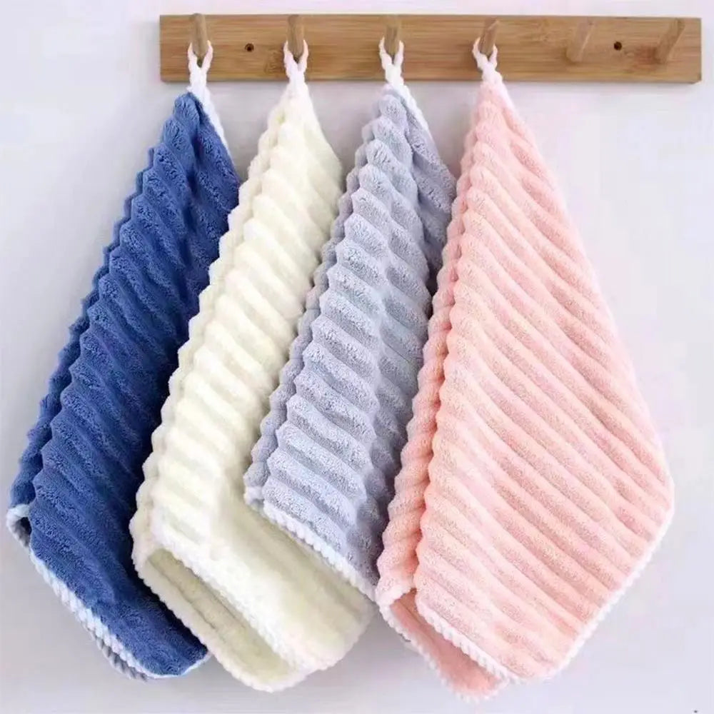 Coral Fleece Face Towel – Soft, Thick & Fast Absorbing