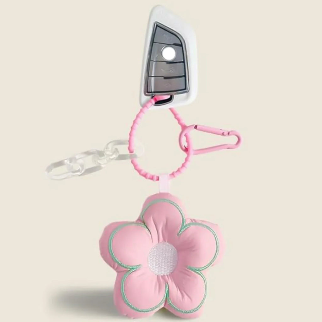 Flower-Shaped Keychain Pendant | Cute Cartoon Gift for Women