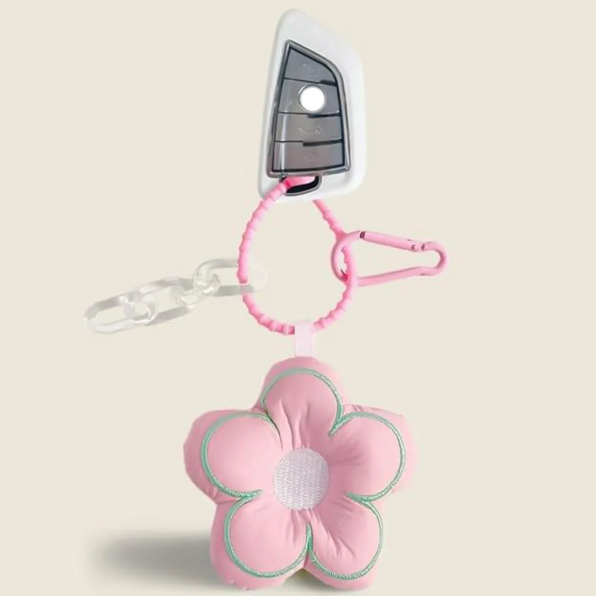 Flower-Shaped Keychain Pendant | Cute Cartoon Gift for Women
